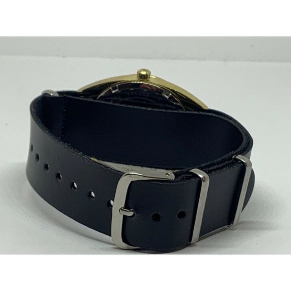 Michael Kors MK3345 Unisex Black Leather Analog Bl main image 8
